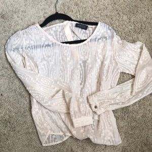 Open back ASTR blouse size small